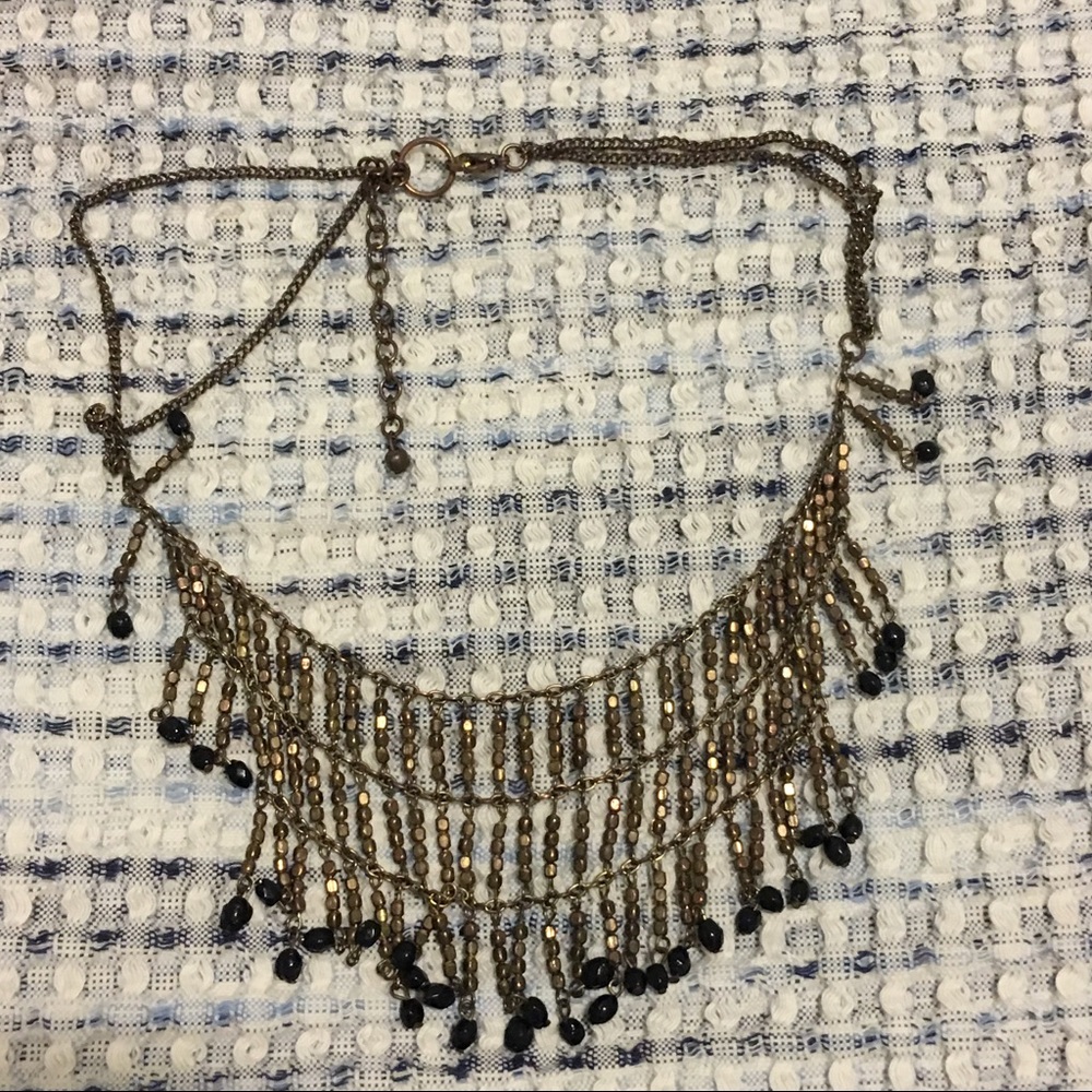 Black and Gold necklace